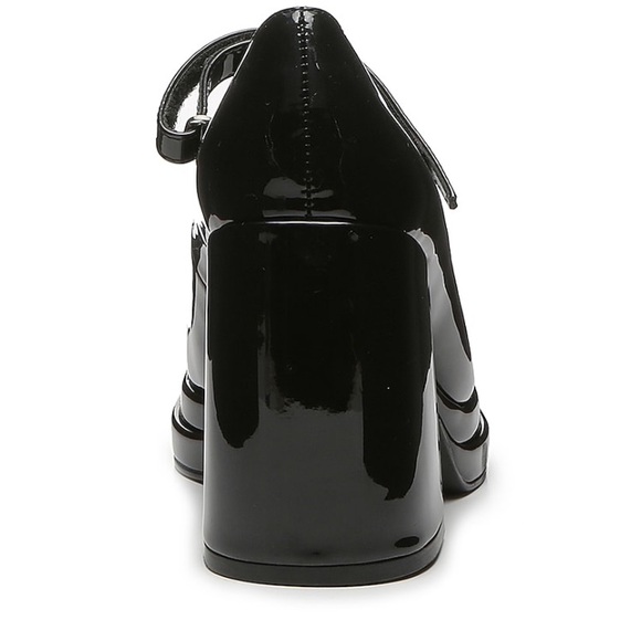 Steve Madden Nylo platform Mary Jane pump. Black patent like style, size 7.5. - Picture 7 of 11